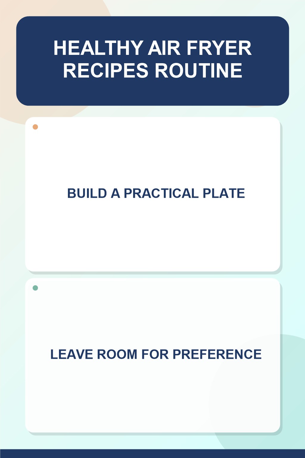Bright Balanced Table for Healthy Air Fryer Recipes in a modest grocery-prep table, showing a practical, attainable routine with readable guidance.