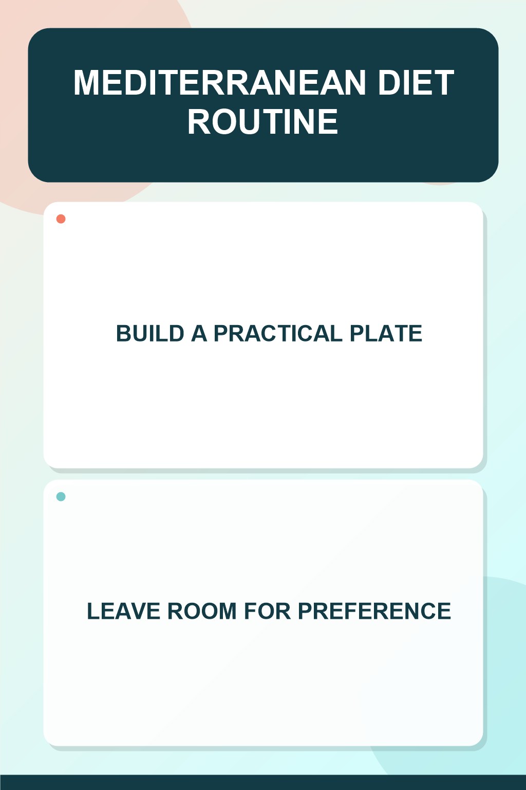 Bright Balanced Table for Mediterranean Diet in a sunlit dining corner, showing a practical, attainable routine with readable guidance.