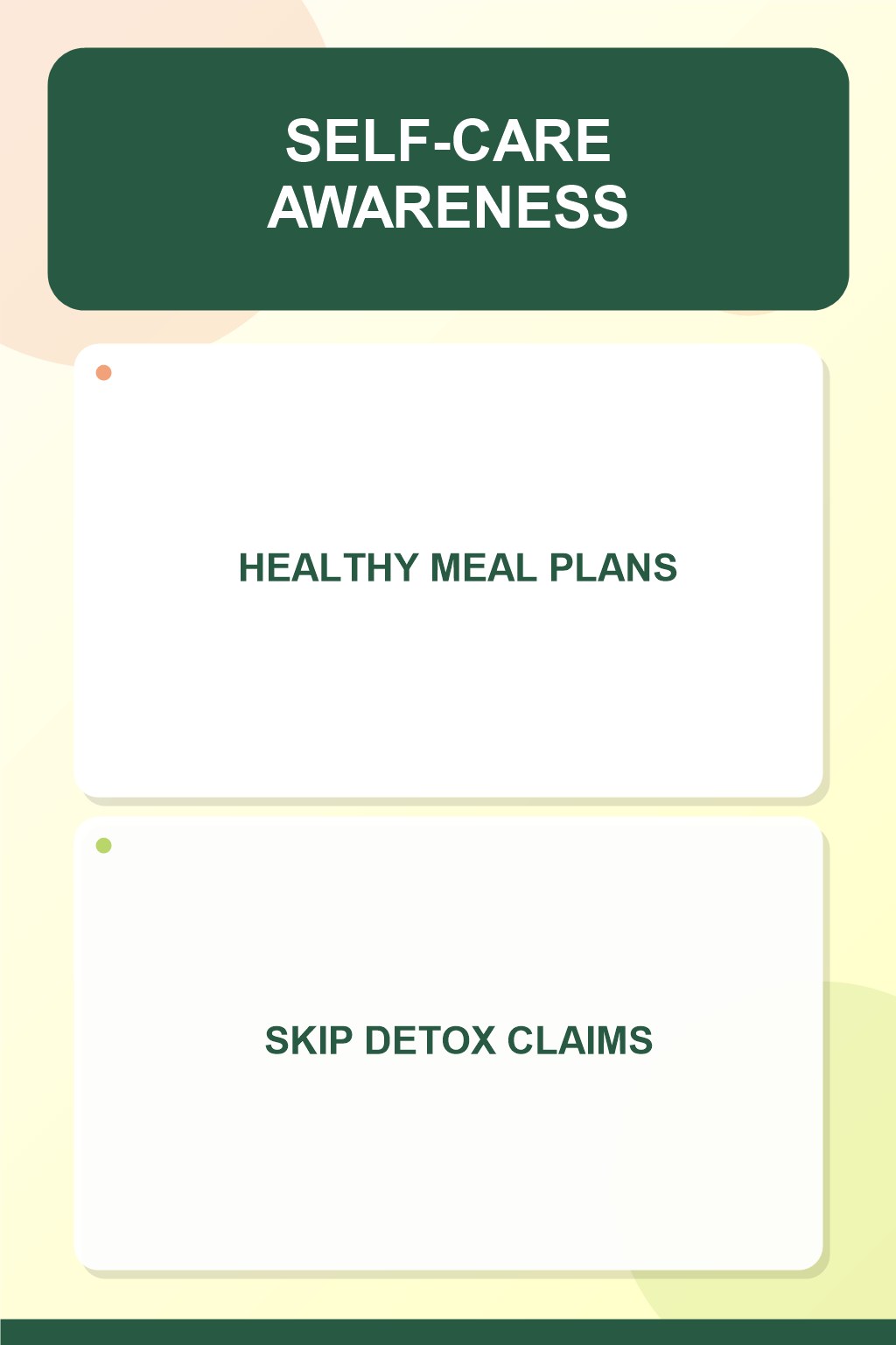 Food Myth Versus Fact infographic for Healthy Meal Plans, presenting respectful general HSV self-care comfort, hygiene, and safety education.