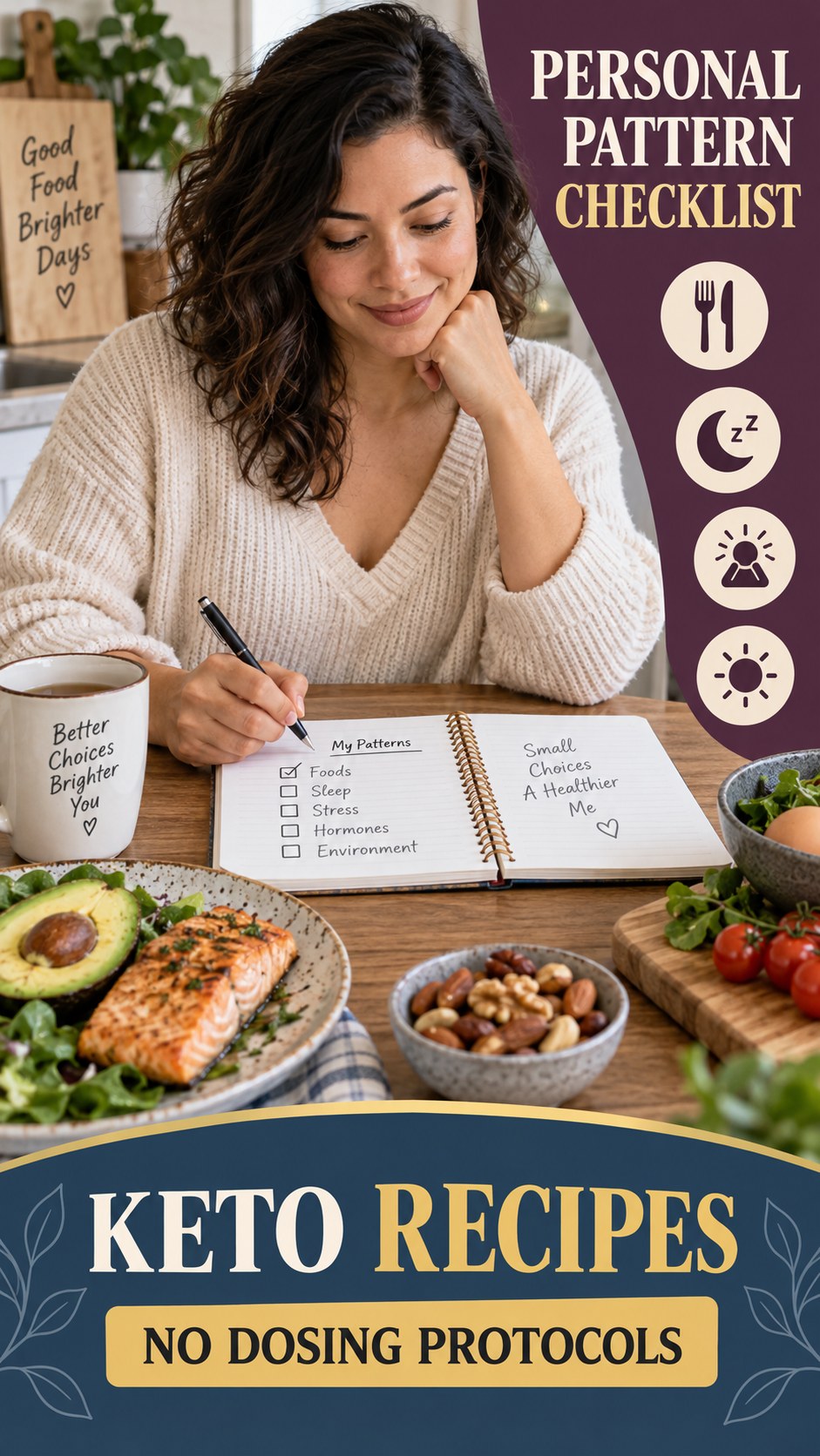Lysine and Arginine Caution infographic for Keto Recipes, explaining that possible cold-sore triggers vary by person.