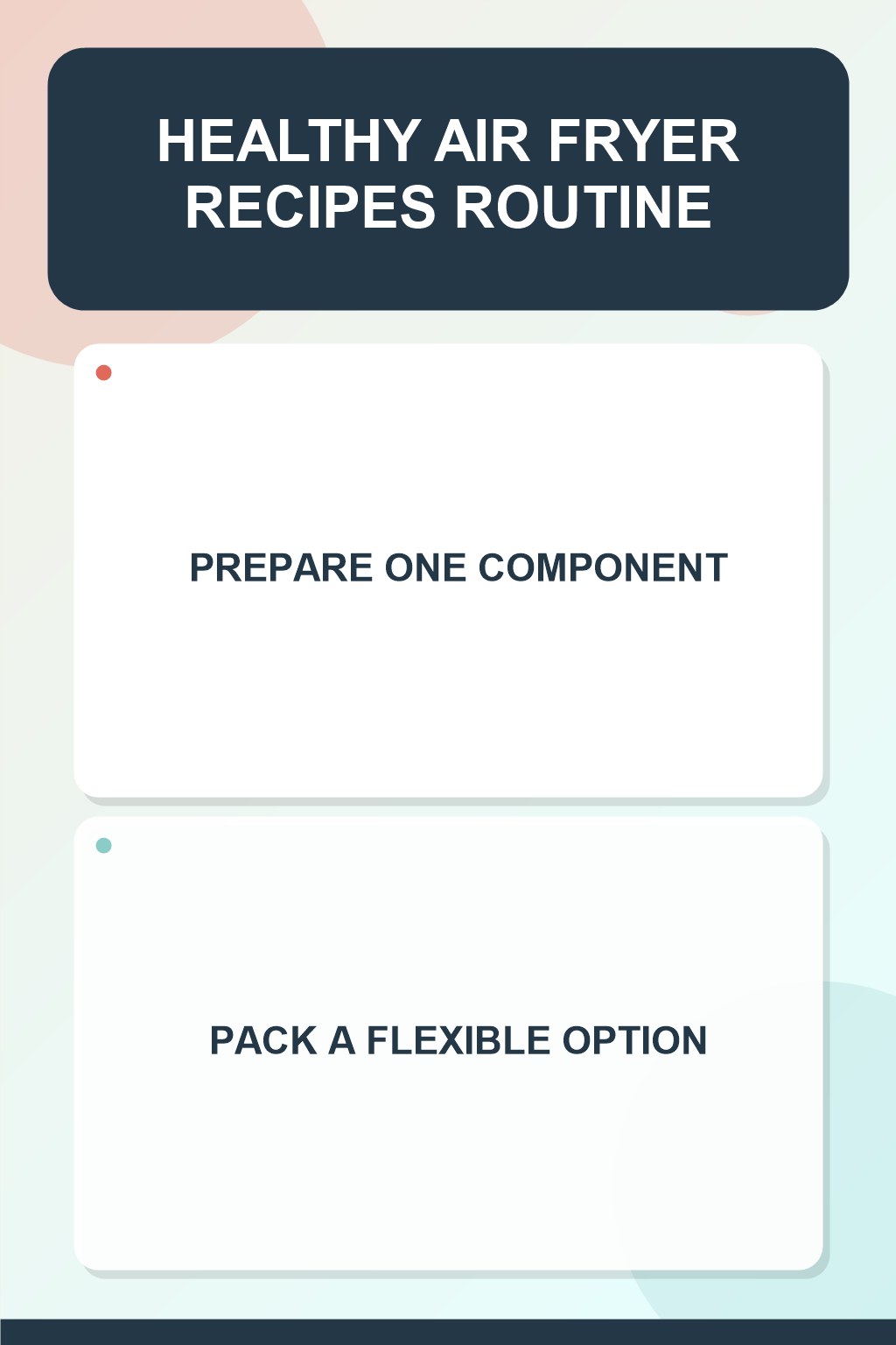 Organized Meal Prep Ritual for Healthy Air Fryer Recipes in a simple breakfast nook, showing a practical, attainable routine with readable guidance.