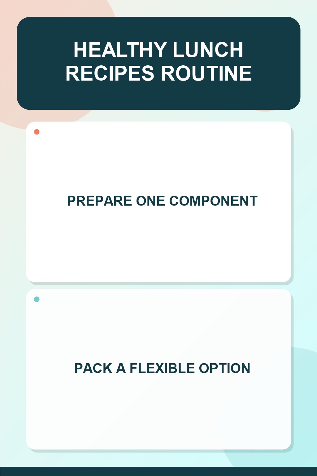 Organized Meal Prep Ritual for Healthy Lunch Recipes in a simple breakfast nook, showing a practical, attainable routine with readable guidance.