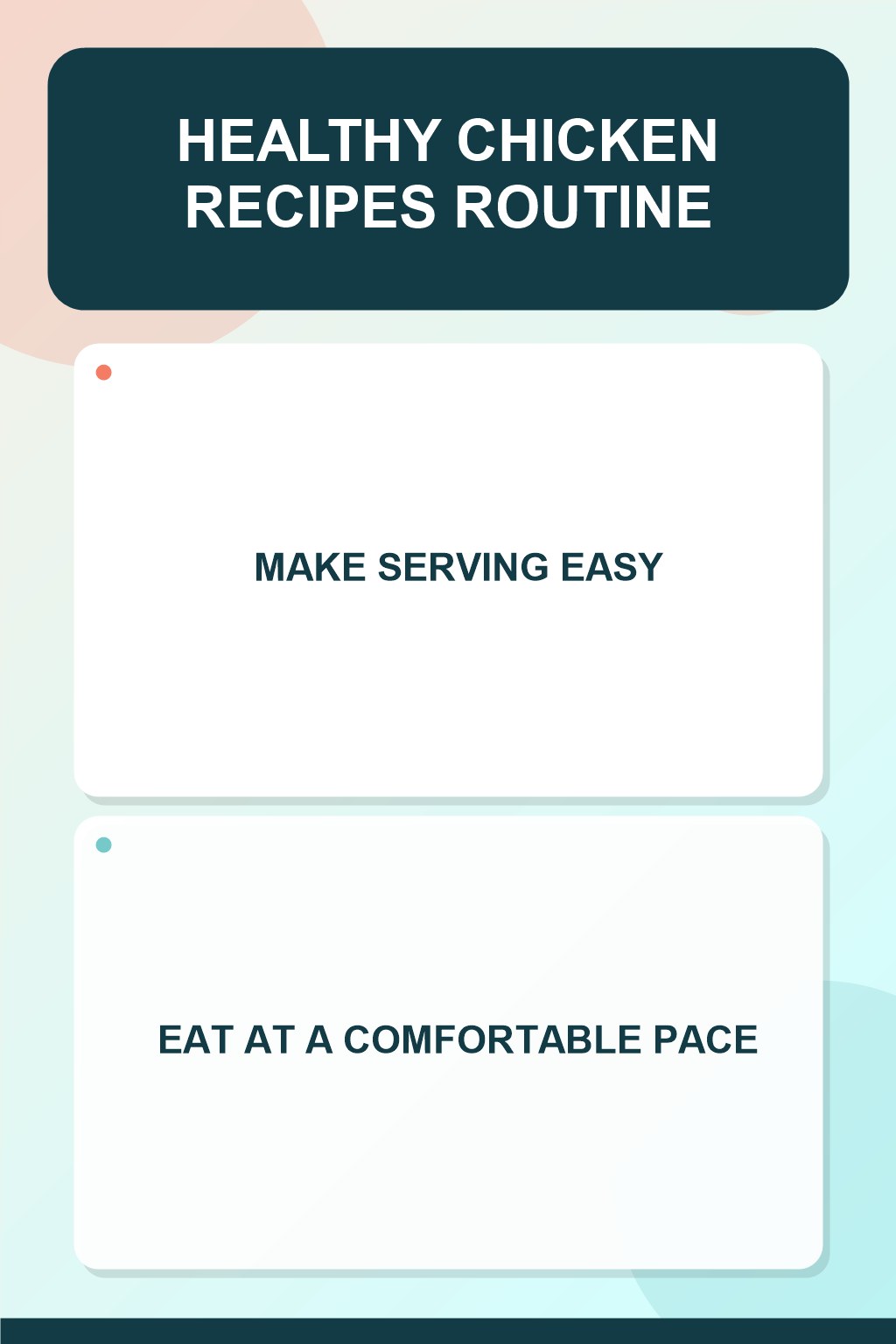 Shared Meal Rhythm for Healthy Chicken Recipes in a sunlit dining corner, showing a practical, attainable routine with readable guidance.
