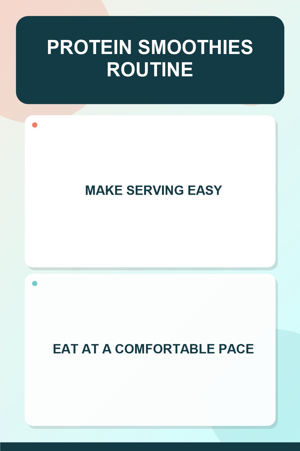 Shared Meal Rhythm for Protein Smoothies in a modest grocery-prep table, showing a practical, attainable routine with readable guidance.